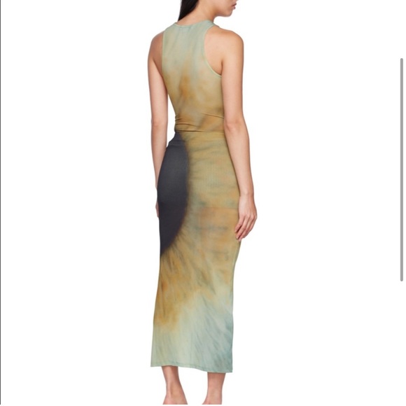 Paloma Wool Cuidao dress in aquamarine - Picture 2 of 5